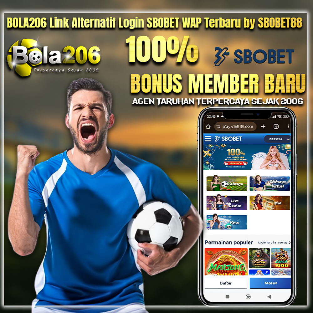 BOLA206 | Situs SBOBET Terpercaya Link Daftar Agen Bola206 Resmi